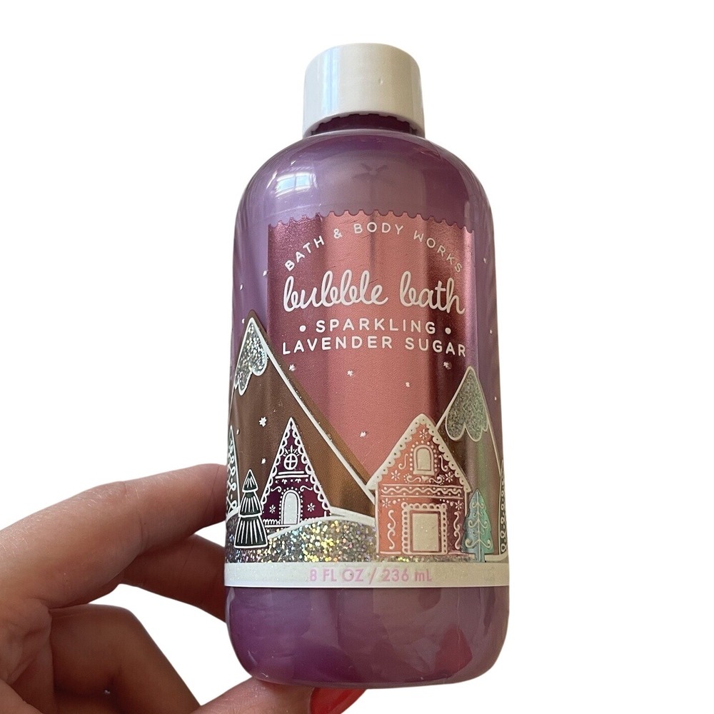 Bath‎ & Body Works Sparkling Lavender Sugar Bubble Bath NEW